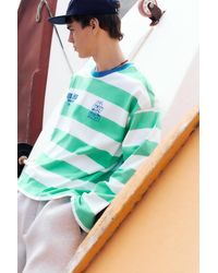 Pull&Bear - Striped Stwd T-Shirt - Lyst