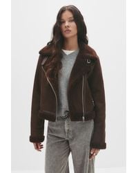 Pull&Bear - Kurze Doubleface-Jacke - Lyst
