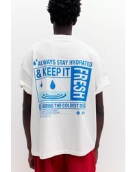 Pull&Bear - Short Sleeve T-Shirt With Graphic - Lyst