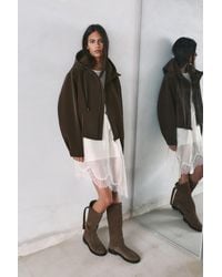 Pull&Bear - Tall Leather Buckle Boots - Lyst