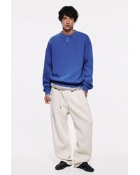 Pull&Bear - Pantaloni Tuta Baggy Basic - Lyst