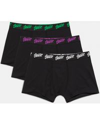Pull&Bear - 3-Pack Stwd Boxershorts - Lyst