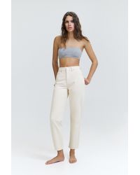 Pull&Bear - Mom Fit Jeans Met Hoge Taille - Lyst
