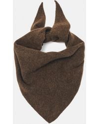 Pull&Bear - Gebreide Driehoekige Sjaal - Lyst