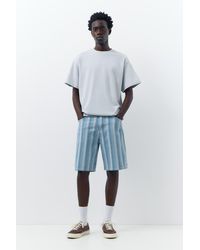 Pull&Bear - Baggy Denim Bermuda Shorts - Lyst