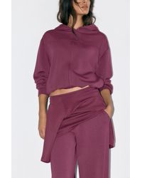 Pull&Bear - Soft Touch Hooded Sweatshirt - Lyst