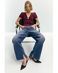 Pull&Bear - Lack-Absatzschuhe Mit Schleife - Lyst