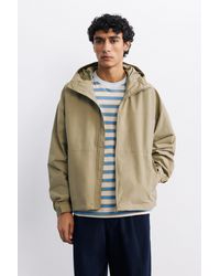 Pull&Bear - Lichte Regenjas Met Capuchon - Lyst