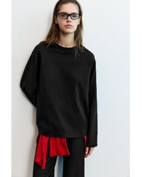Pull&Bear - Oversize Long Sleeve T-Shirt - Lyst