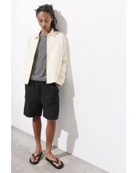 Pull&Bear - Ripstop Cargo Bermuda Shorts - Lyst