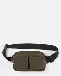 Pull&Bear - Nylon Belt Bag With Pockets - Lyst