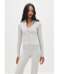 Pull&Bear - Soft-Touch-Jacke Mit Reißverschluss - Lyst