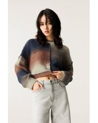 Pull&Bear - Ombré Jumper With Seam Details - Lyst