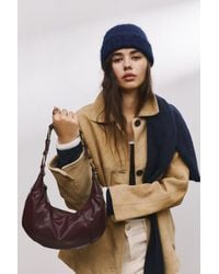 Pull&Bear - Half Moon Shoulder Bag With Rings - Lyst