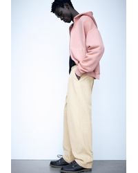 Pull&Bear - Corduroy Jogger Trousers - Lyst