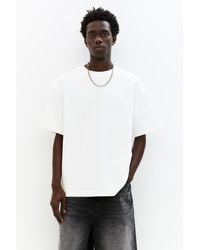 Pull&Bear - Basic Short Sleeve Sweatshirt - Lyst