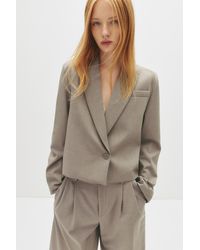 Pull&Bear - Cropped-Blazer - Lyst