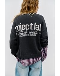 Pull&Bear - Pull Brodé Devant - Lyst