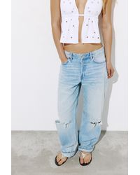Pull&Bear - Flat Studded Sandals - Lyst