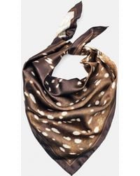 Pull&Bear - Bandana Satinata Stampa Cervo - Lyst