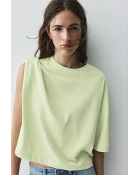 Pull&Bear - Short Sleeve Boxy T-Shirt - Lyst