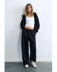 Pull&Bear - Joggingbroek Met Elastische Zoom - Lyst