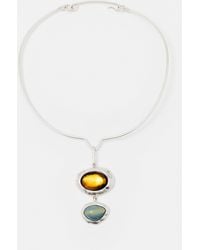 Pull&Bear - Beaded Necklace - Lyst