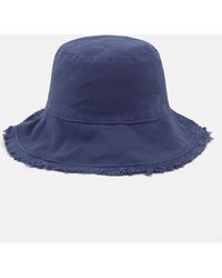 Pull&Bear - Mütze Im Bucket-Hat-Stil Mit Fransen - Lyst