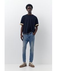 Pull&Bear - Washed Carrot-Fit Jeans - Lyst