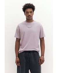 Pull&Bear - Basic Short Sleeve Cotton T-Shirt - Lyst