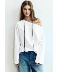 Pull&Bear - Asymmetric Oversize T-Shirt - Lyst
