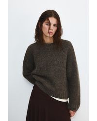 Pull&Bear - Pull En Maille Épaisse - Lyst
