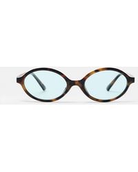 Pull&Bear - Lunettes De Soleil Ovales - Lyst