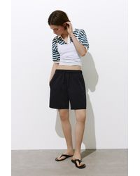 Pull&Bear - Bermuda Taille Élastique - Lyst