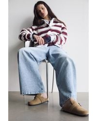Pull&Bear - Buckled Leather Clogs - Lyst