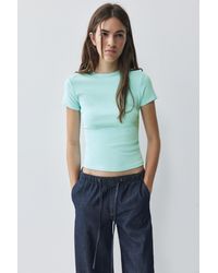 Pull&Bear - Fitted Short Sleeve T-Shirt - Lyst