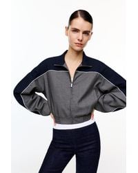 Pull&Bear - Colour Block Panel Jacket - Lyst