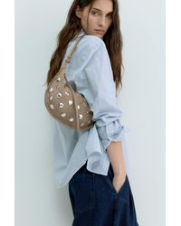 Pull&Bear - Borsa A Spalla Borchie - Lyst