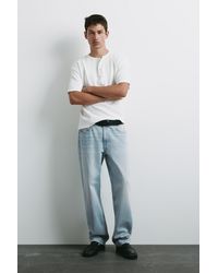 Pull&Bear - Straight Fit Jeans - Lyst
