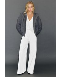 Pull&Bear - Corduroy Wide-Leg Jeans - Lyst