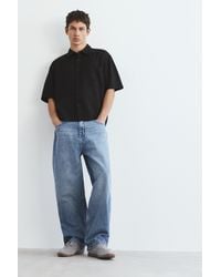 Pull&Bear - Short Sleeve Shirt With Pocket - Lyst