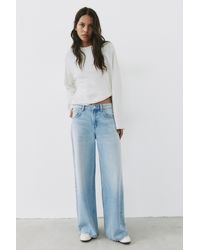 Pull&Bear - Oversized Baggy Jeans - Lyst