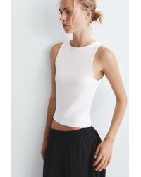 Pull&Bear - Soft-Touch Tank Top - Lyst