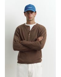 Pull&Bear - Pull Col Henley - Lyst