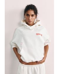 Pull&Bear - Running Graphic Hoodie - Lyst