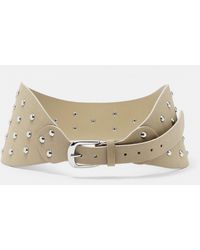Pull&Bear - Studded Belt - Lyst