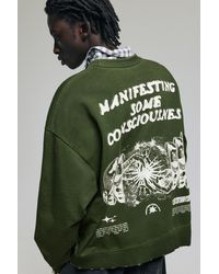 Pull&Bear - Acid Graphic Sweatshirt - Lyst