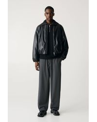 Pull&Bear - Tailored Baggy Trousers - Lyst