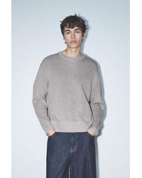 Pull&Bear - Pull Basique En Maille - Lyst