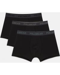 Pull&Bear - Pack 3 Boxer - Lyst
